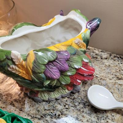 Holland Mold Cabbage Dishes with Fitz & Floyd and More Springtime Themed Dishes (DR-CE)
