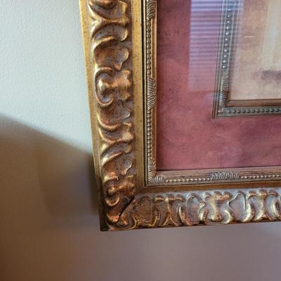 Pair of Framed Steve Butler Tropical Flower Prints (DR-CE)