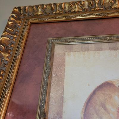 Pair of Framed Steve Butler Tropical Flower Prints (DR-CE)