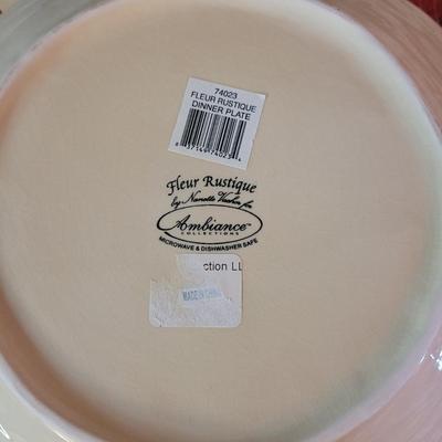 Nanette Vacher "Ambiance" Fleur Rouge & Fleur Rustique Poppy Dishes & More (DR-CE)