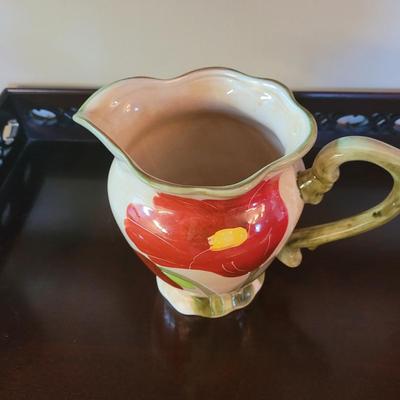 Nanette Vacher "Ambiance" Fleur Rouge & Fleur Rustique Poppy Dishes & More (DR-CE)