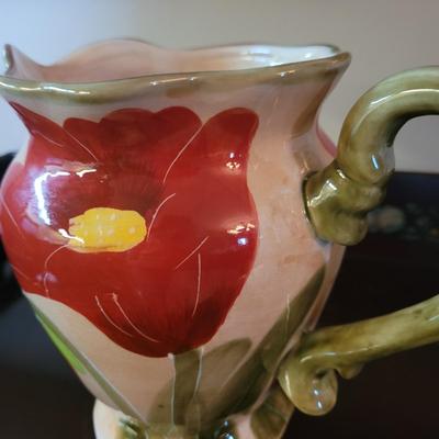 Nanette Vacher "Ambiance" Fleur Rouge & Fleur Rustique Poppy Dishes & More (DR-CE)