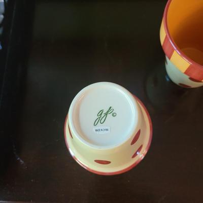 Nanette Vacher "Ambiance" Fleur Rouge & Fleur Rustique Poppy Dishes & More (DR-CE)