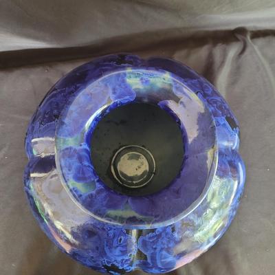 Signed Flambeaux Glaze Ceramic Vase (DR-CE)