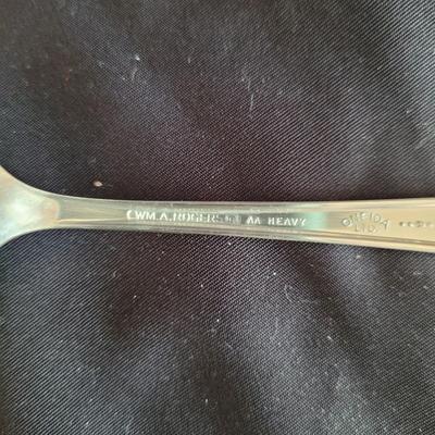 Two Six-Person Sets of Flatware by Wm Rogers in Wood Cases (DR-CE)