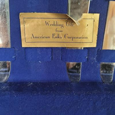 Two Six-Person Sets of Flatware by Wm Rogers in Wood Cases (DR-CE)