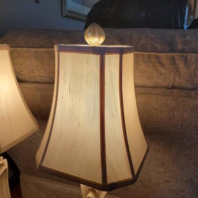 Pair of Tall Table Lamps (DR-CE)