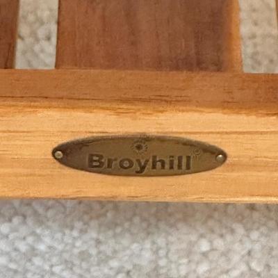BROYHILL ~ Teak Wood Spa Bench