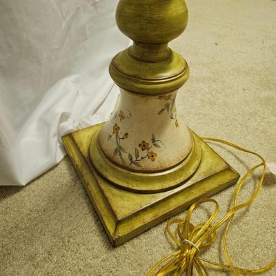 Floral Painted Floor Lamp (US-JS)