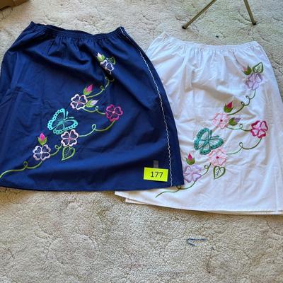 2 Embroidered Skirts