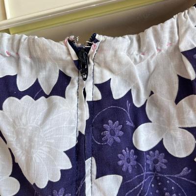 Flower Print long skirt