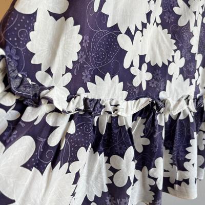 Flower Print long skirt