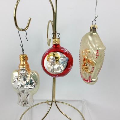 Lot 275 Vintage West Germany Angel Ornament  Lot