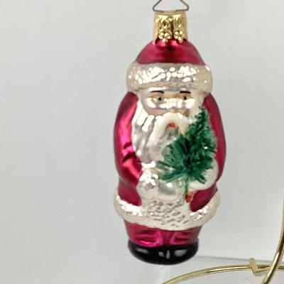 Lot 276  Pair of German Feather Tree Ornaments