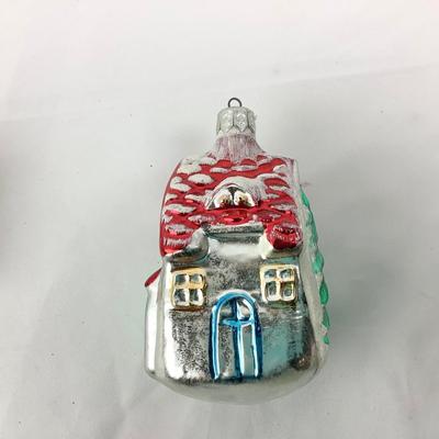 Lot 281. Lot of Vintage Mercury Glass Ornaments,