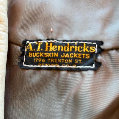 Vintage 1950s Buckskin Jacket