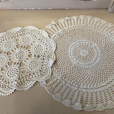 Doilies - crochet and embroidery items