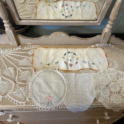 Doilies - crochet and embroidery items