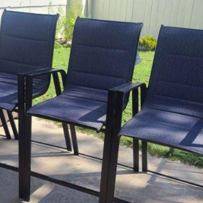 Patio Chairs
Set of 4 fabric wrapped