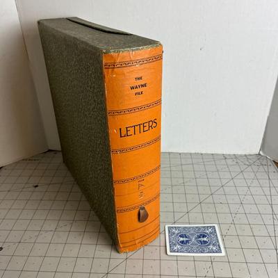 Vintage Letter Box Book