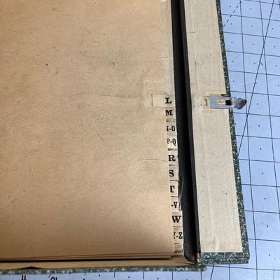 Vintage Letter Box Book