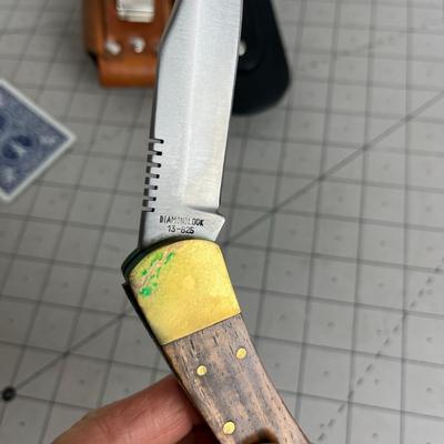 Pocket Knife and Cases