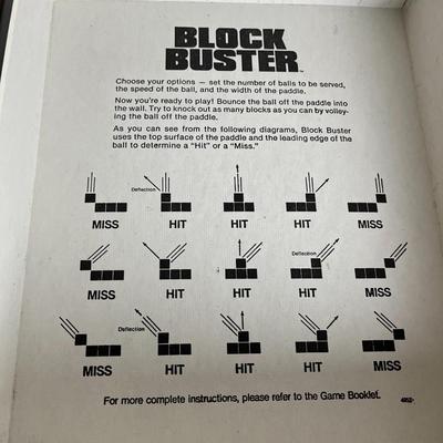 Vintage Game - Microvision, Blockbuster and Cosmic Hunter