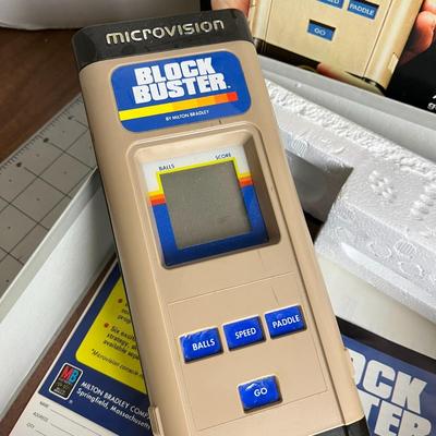Vintage Game - Microvision, Blockbuster and Cosmic Hunter