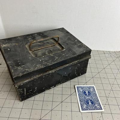 Metal Lock Box 
