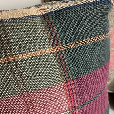 Plaid Decor Pillows 