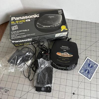 Panasonic SL-S141C - Portable CD Player with Accessories