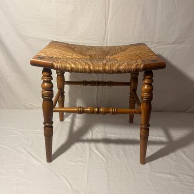 Woven Rush Rope Bench or Footstool (PS-MG)