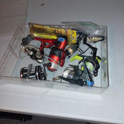 Fishing reel lot