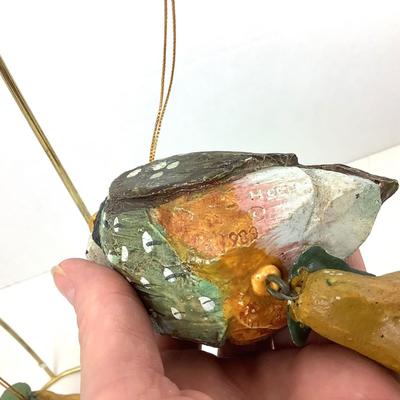 258 Vintage House of Hatten Partridge in a Pear Tree Ornaments