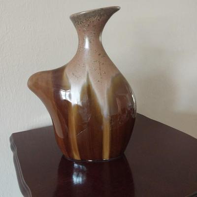 TWO POTTERY VASES