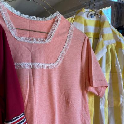 6 Vintage tops, work shirts