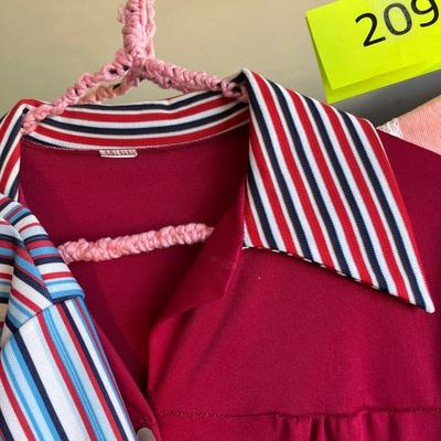 6 Vintage tops, work shirts