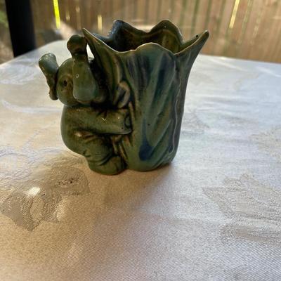 Small elephant planter