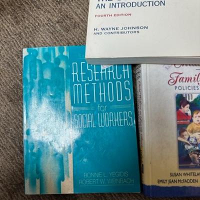 Lot of Social Work books