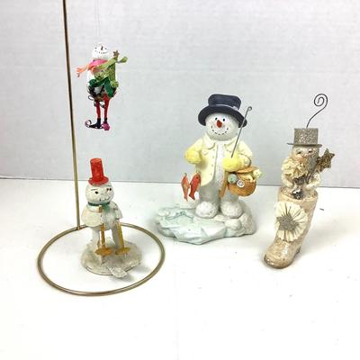 269 Snowman Holiday Lot