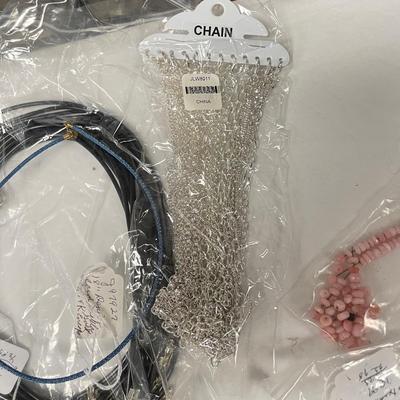 Craft Jewelry Supplies: Glass Beads, Tools, Clasps, Chains (SS)