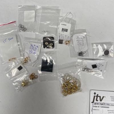 Craft Jewelry Supplies: Glass Beads, Tools, Clasps, Chains (SS)