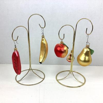 288 Inge Glass Fruit Ornaments
