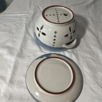 Lacomia Pottery & More Stoneware Bowls, Dish, Crock & Scoop (LR-RG)