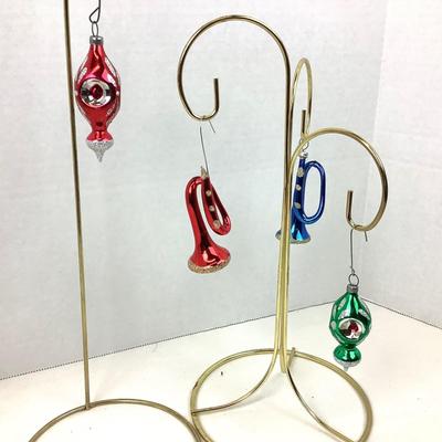 291 Vintage Miniature Glass Ornament Lot Horns