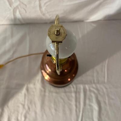 Hammered Copper Table Lamp (LR-MG)