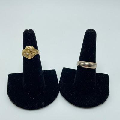 14K Unique Diamond Reptile Ring and Band (B5-SS)