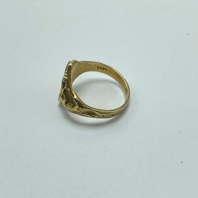 14K Unique Diamond Reptile Ring and Band (B5-SS)