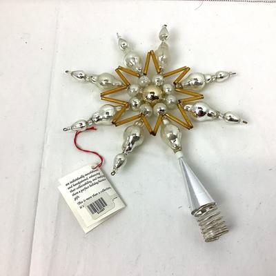 294 Christopher Radko "Starburst Trip" Tree Topper