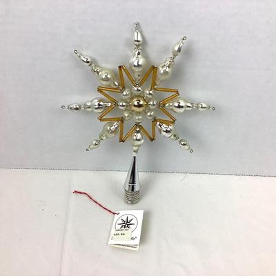 294 Christopher Radko "Starburst Trip" Tree Topper
